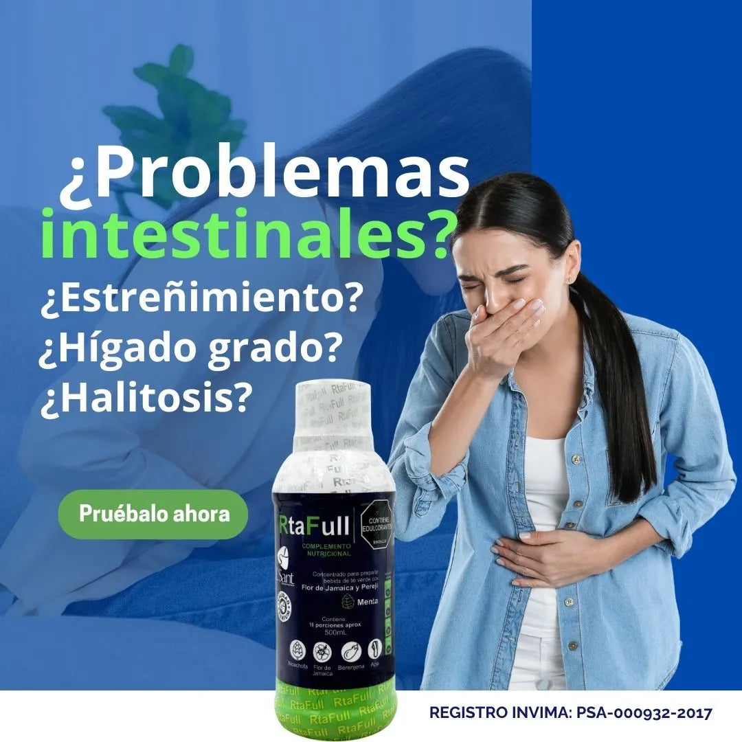 Rtafull Detox Herbal – Apoya Digestión, Hígado y Colesterol – 500 mL