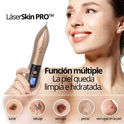 LÁSERSKIN PRO™ CAUTERIZADOR ELIMINA LUNARES, MANCHAS Y VERRUGAS EN SEGUNDOS