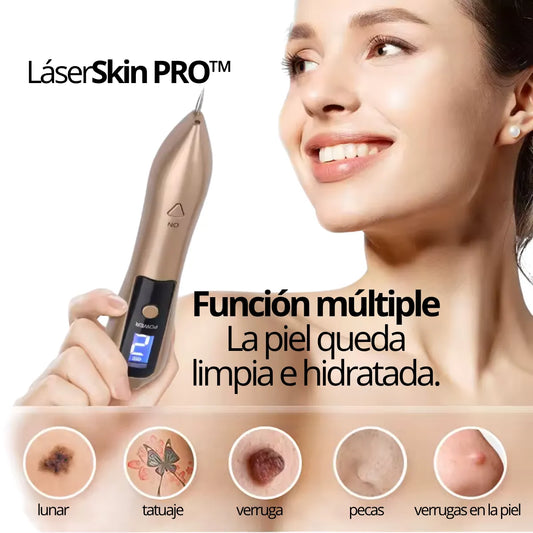 LÁSERSKIN PRO™ CAUTERIZADOR ELIMINA LUNARES, MANCHAS Y VERRUGAS EN SEGUNDOS