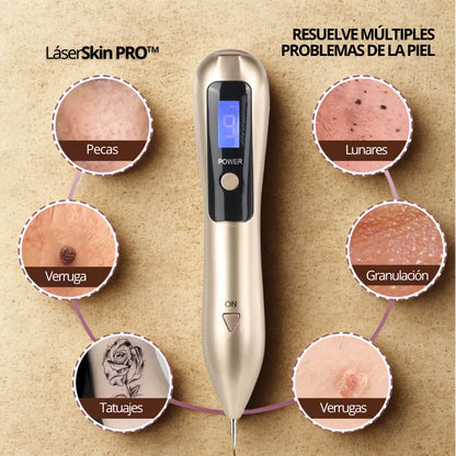 LÁSERSKIN PRO™ CAUTERIZADOR ELIMINA LUNARES, MANCHAS Y VERRUGAS EN SEGUNDOS