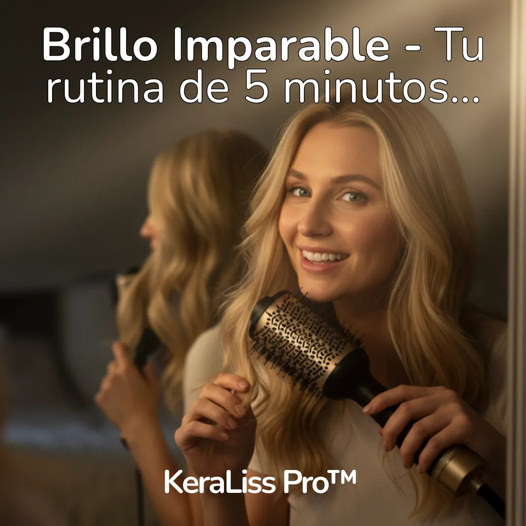 Cepillo Secador Keraliss Pro 4 en 1 | 44% OFF | Envío Gratis