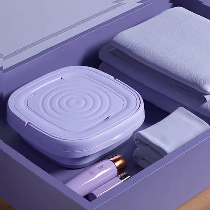Dimensiones de mini lavadora plegable portátil