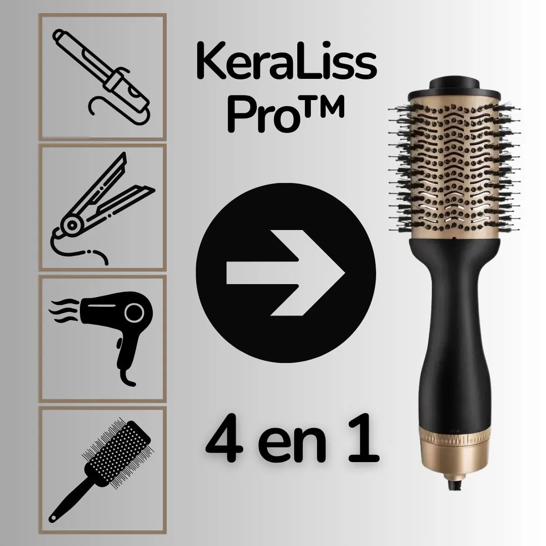 Cepillo para cabello keraliss pro