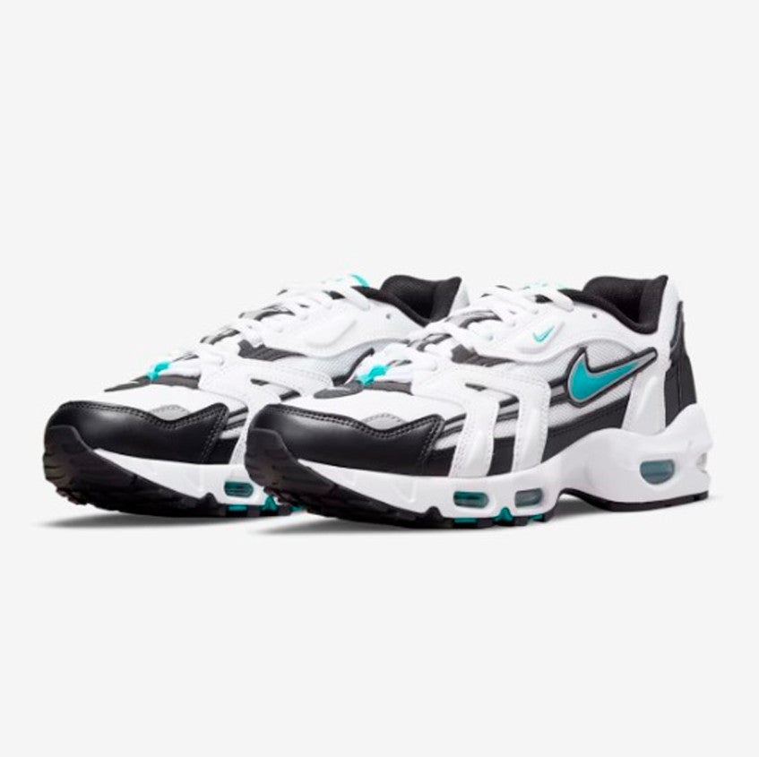 Tenis Nike Air Mystic 96 blanco y negro estilo retro urbano