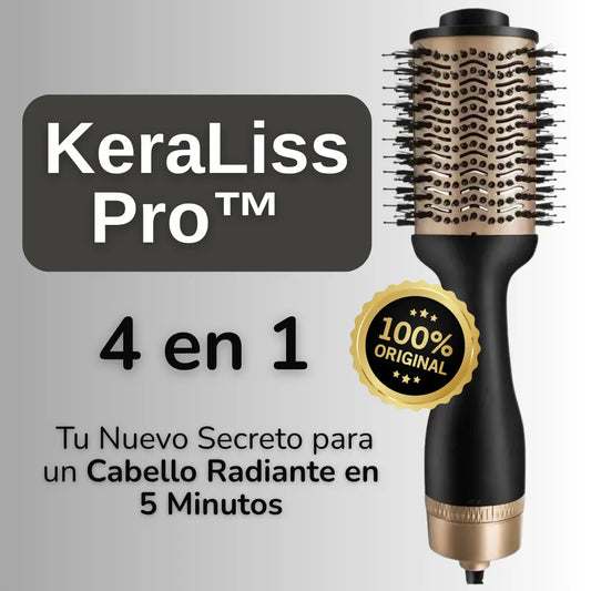 Cepillo secadro para el cabello 4 en 1