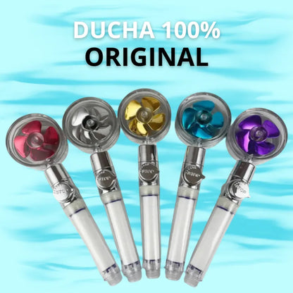 🚿TURBODUCHA RELAX™ – CABEZAL DE DUCHA CON HÉLICE PRESURIZADA Y AHORRO DE AGUA 💧