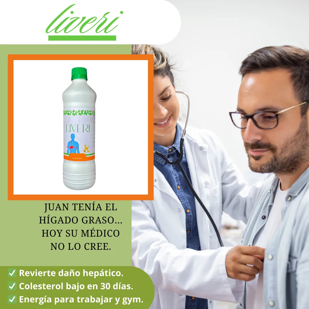 ¿Hígado Graso O Digestión Lenta? Desintoxica Tu Cuerpo Con LIVERI